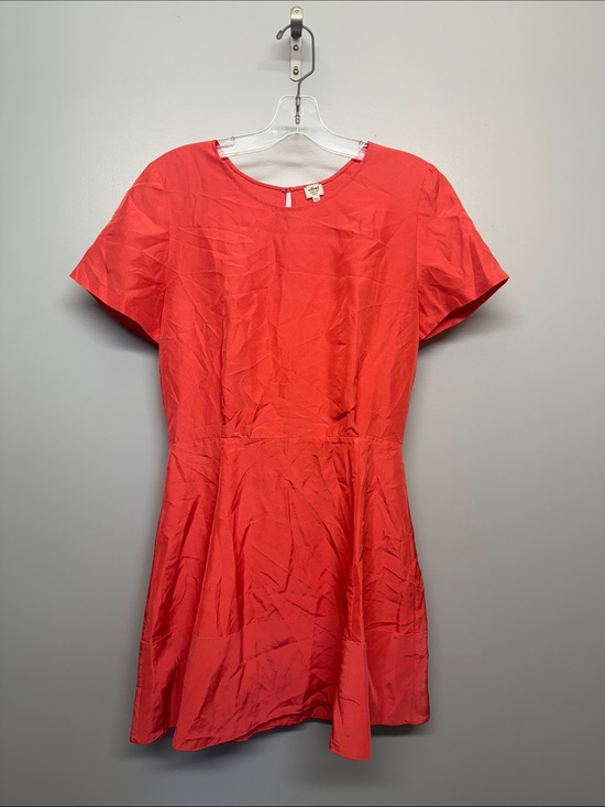 Wilfred Dresses & Skirts - Wilfred Silk Coral Red Short Sleeve Midi Dress